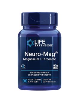 Life Extension Neuro-Mag Magnesium L-Threonate 90 Vegetarian Capsules