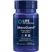 Life Extension MacuGuard Ocular Support with Saffron 60 Softgels