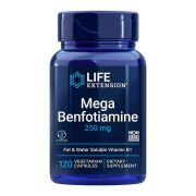 Life Extension Mega Benfotiamine 250 mg 120 Vegetarian Capsules