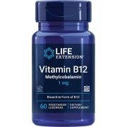 Life Extension Vitamin B12 Methylcobalamin 1 mg 60 Vegetarian Lozenges