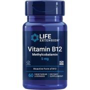 Life Extension Vitamin B12 Methylcobalamin 5 mg 60 Vegetarian Lozenges