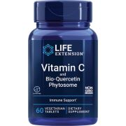 Life Extension Vitamin C and Bio-Quercetin Phytosome 60 Vegetarian Tablets