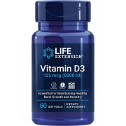 Life Extension Vitamin D3 125 mcg (5000 IU) 60 Softgels