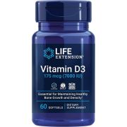 Life Extension Vitamin D3 175 mcg (7000 IU) 60 Softgels