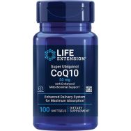 Life Extension Super Ubiquinol CoQ10 with Enhanced Mitochondrial Support 50 mg 100 Softgels